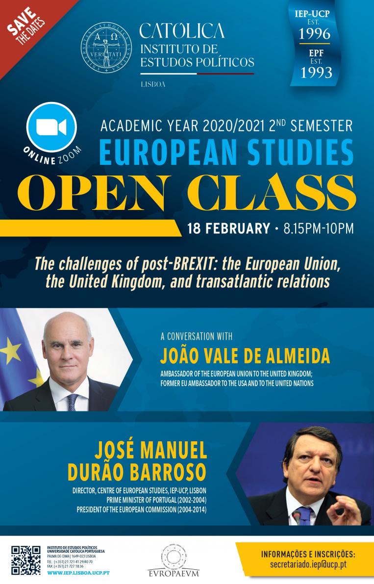 European Studies Seminar - 18 fevereiro 2021