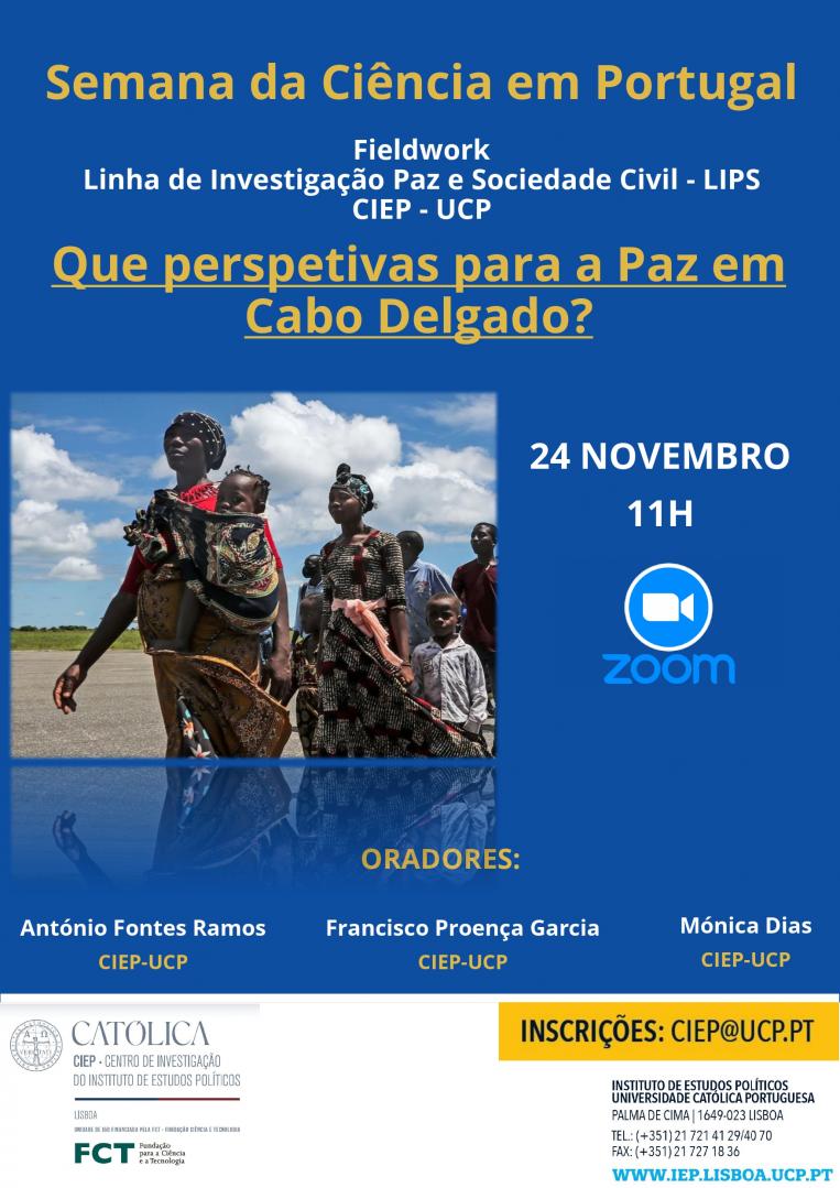 LIPS - "Que perspetivas para a paz em Cabo Delgado?"