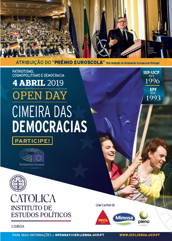 Cartaz Cimeira das Democracias 2019