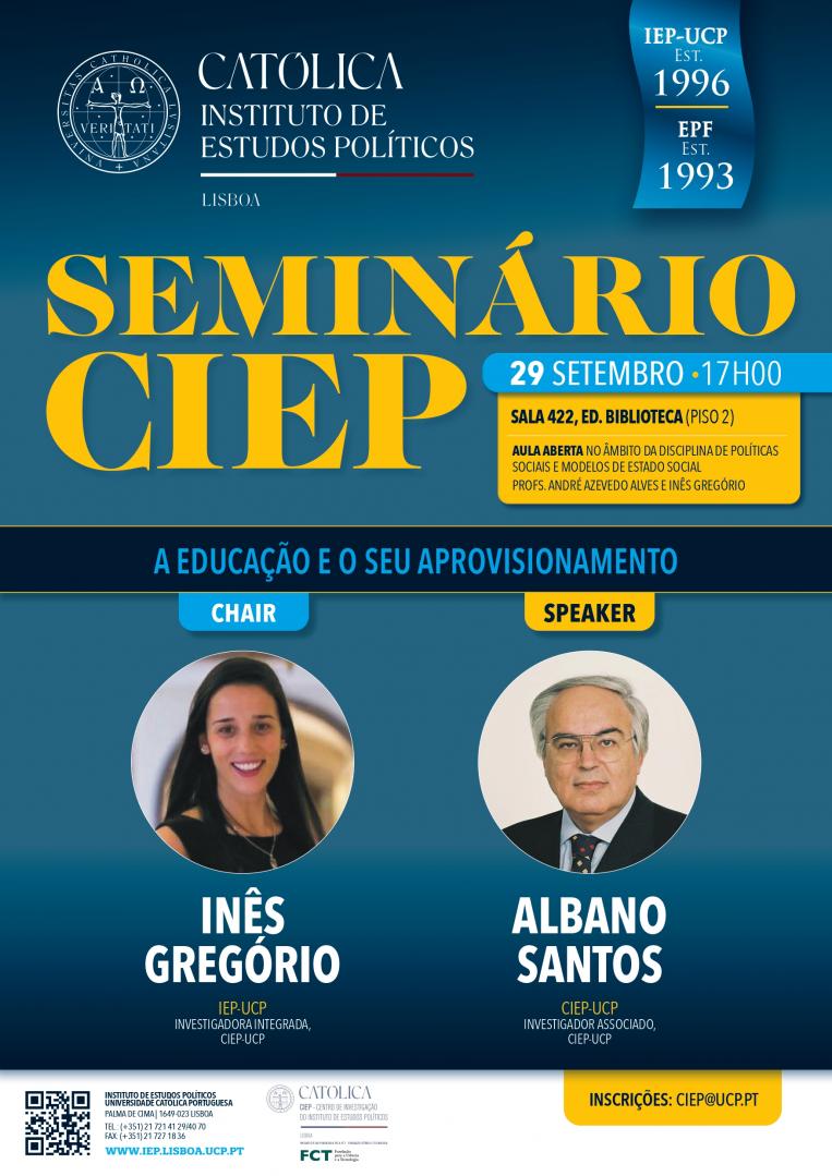 Seminário CIEP - 29 Setembro 2021