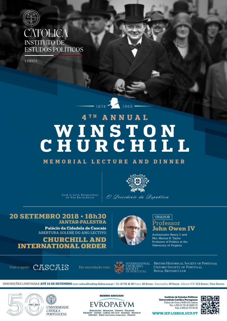 Cartaz Winston Churchill