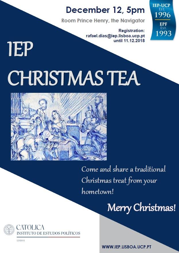Poster Christmas Tea 2018
