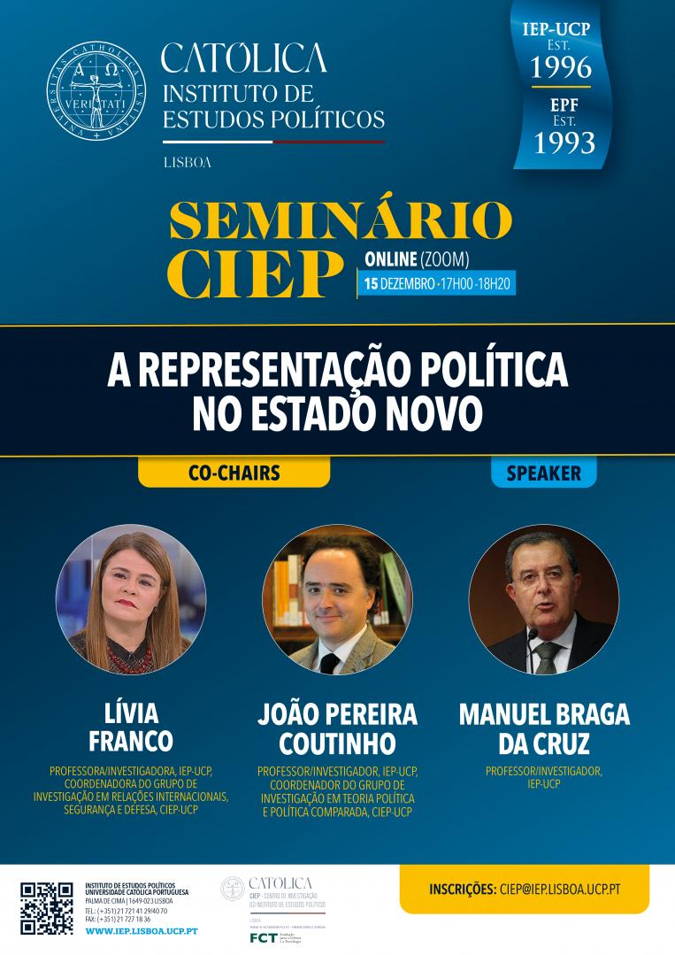 Seminário CIEP - 15 dezembro 2020