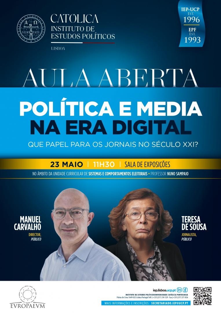 Aula aberta - 23 maio 2022