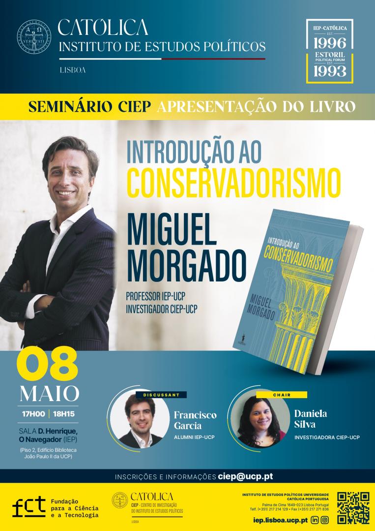 Cartaz Apresentação Livro Morgado 2024