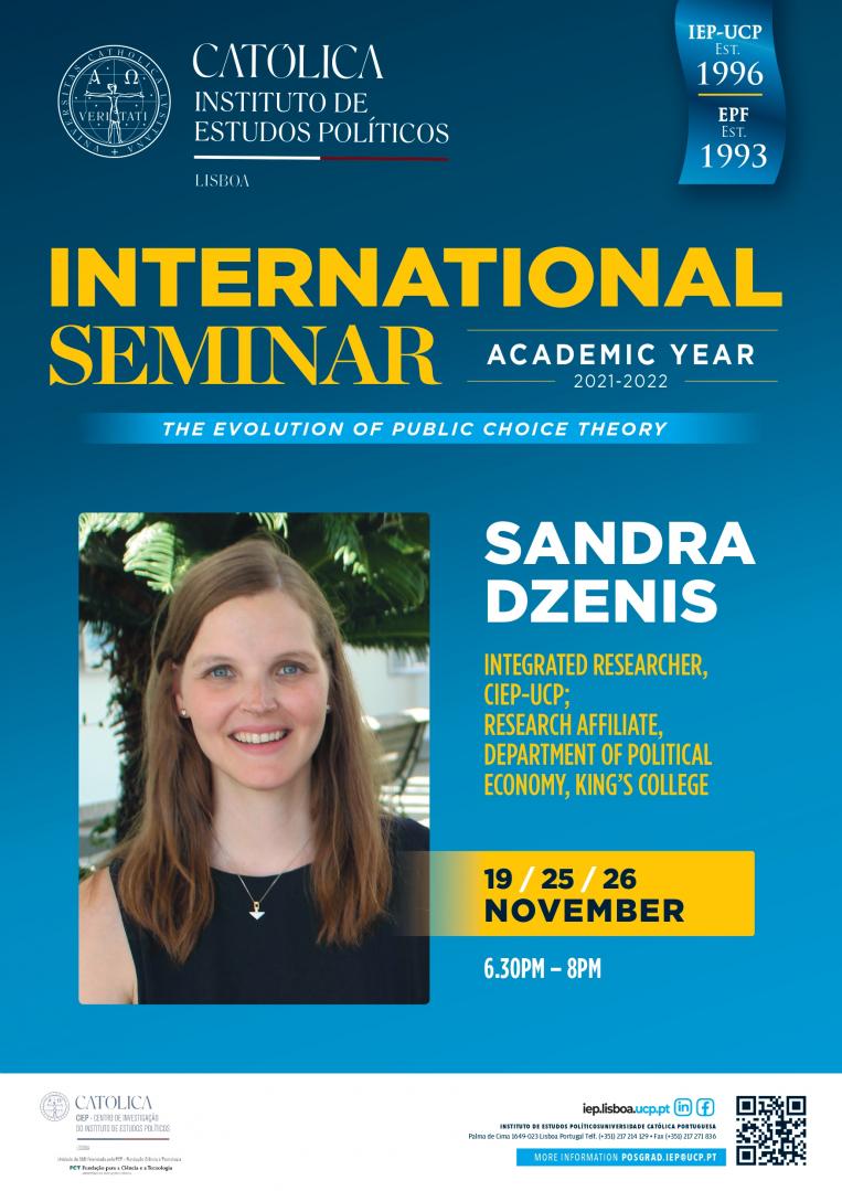 International Seminar with Sandra Dzenis