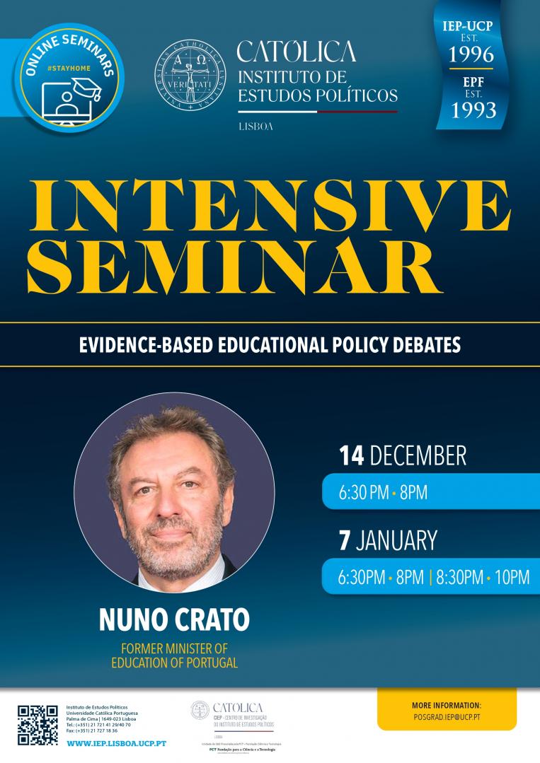 Intensive Seminar - Nuno Crato