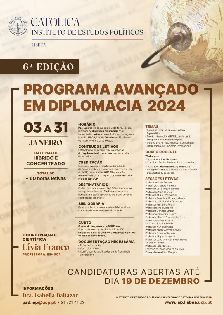 Cartaz PAD 2023 