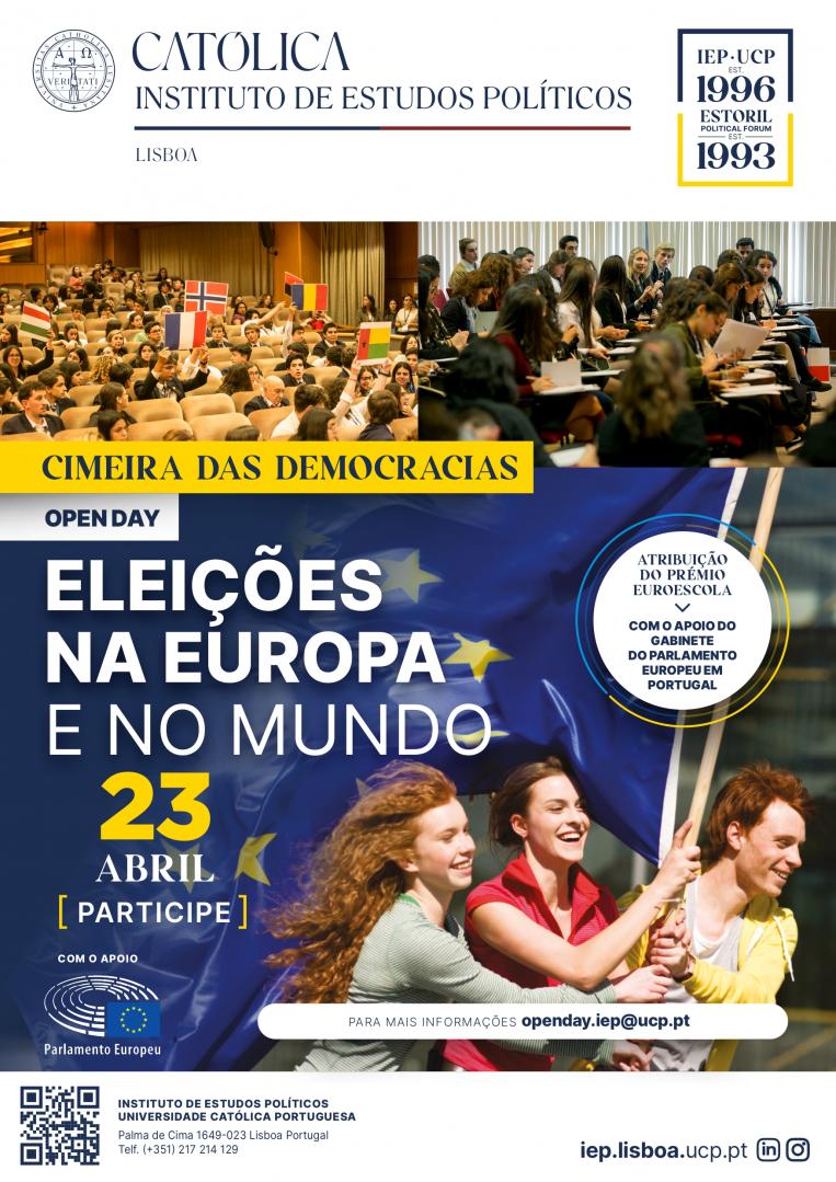 Cimeira das Democracias poster 2024 