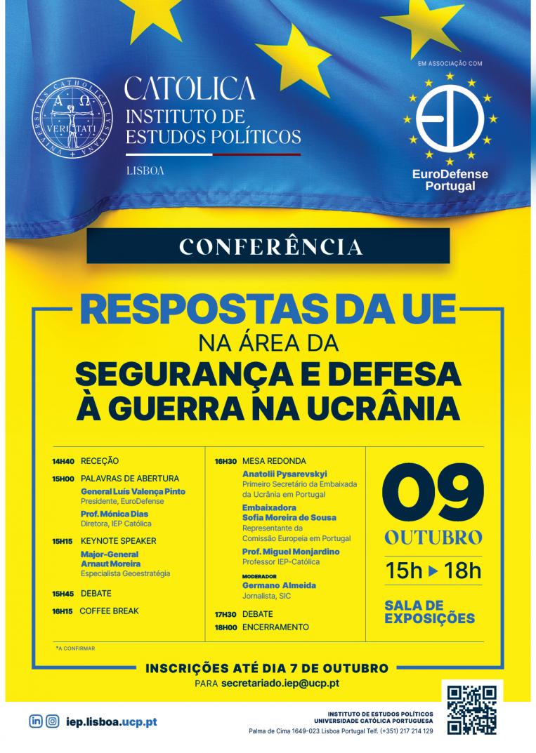 Conferência Eurodefense cartaz 2024