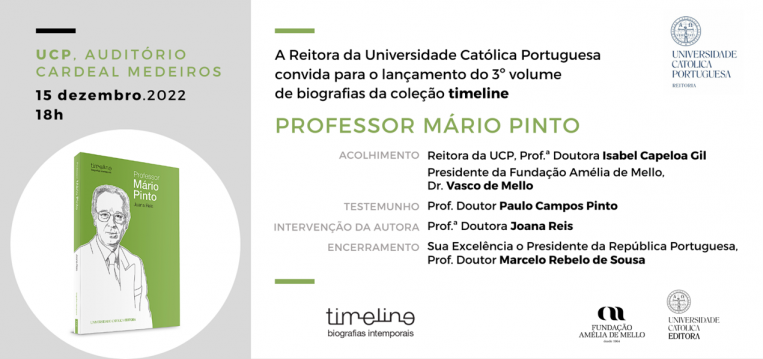Convite - Lançamento Livro Professor Mário Pinto