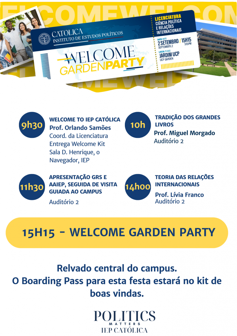 Programa Welcome Lic 2024