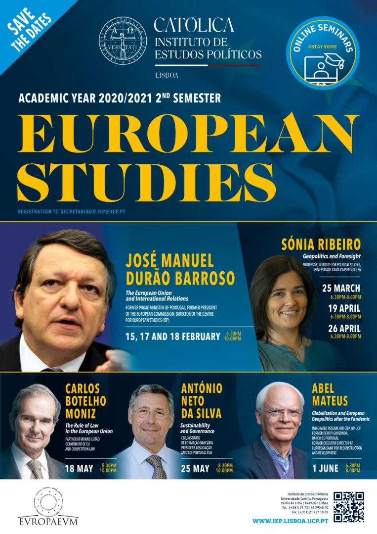 Cartaz European Studies 2020/2021