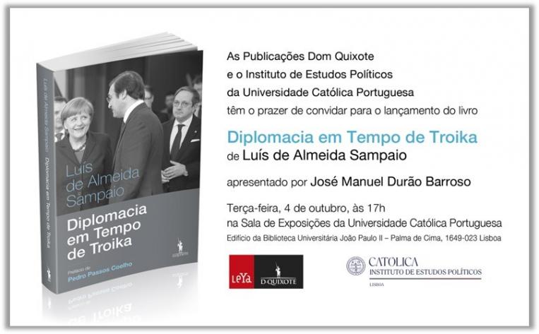 Apresentação do livro "Diplomacia em Tempo de Troika"
