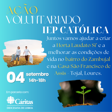 Ação de Voluntariado IEP CATÓLICA