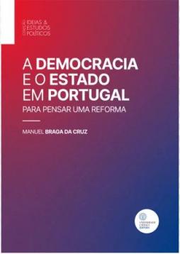 Capa livro "A Democracia e o Estado em Portugal"