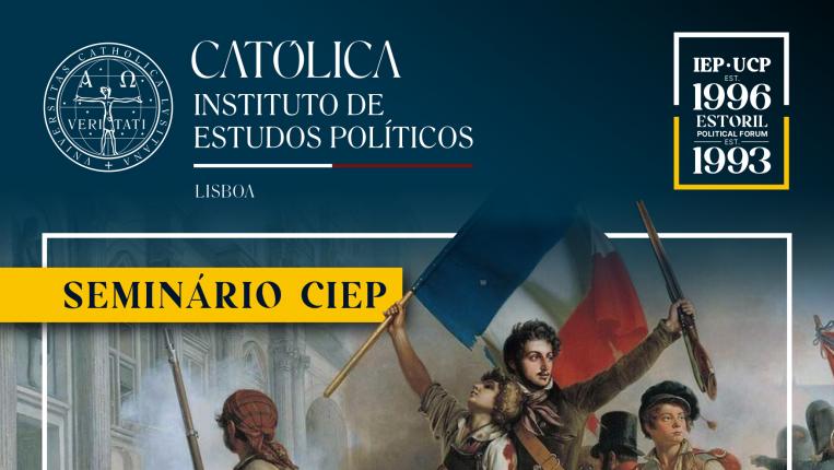 Cartaz Seminário CIEP | A Revolução Francesa 1789 
